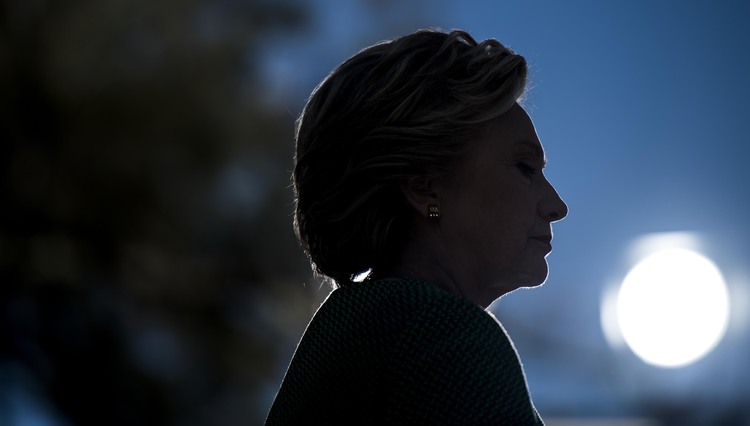 Hillary Clinton speaks at St. Augustine University in Raleigh, N.C. (Photo by Melina Mara/The Washington Post)</p>  