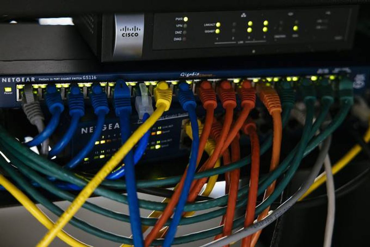 The firm, TrustCor Systems, has connections to contractors of U.S. intelligence agencies and law enforcement. (Taylor Glascock/Bloomberg News)