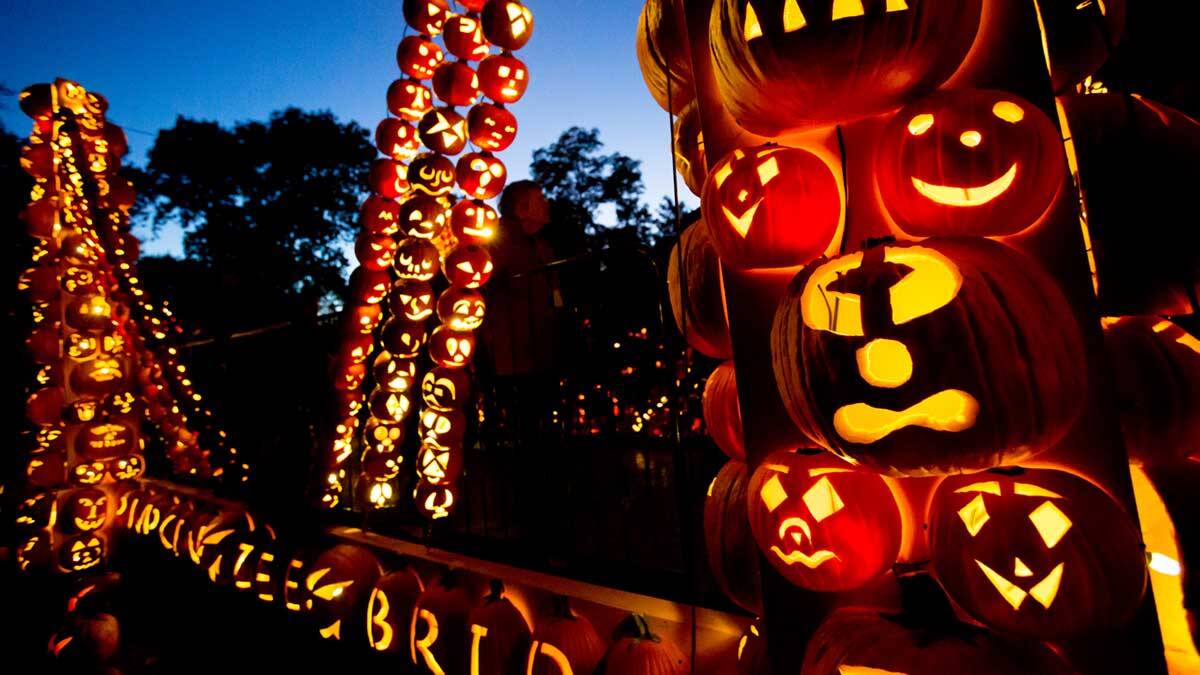 The Great Jack O'Lantern Blaze in Croton-on-Hudson, N.Y. (Photo courtesy of Historic Hudson Valley)