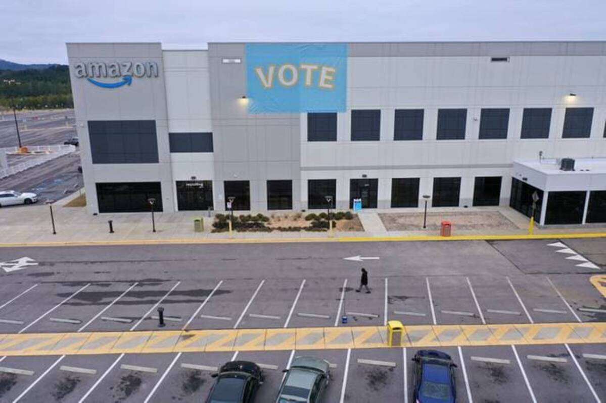 Amazon workers in Bessemer, Ala., have seven weeks to vote on unionization (Dustin Chambers/Reuters)