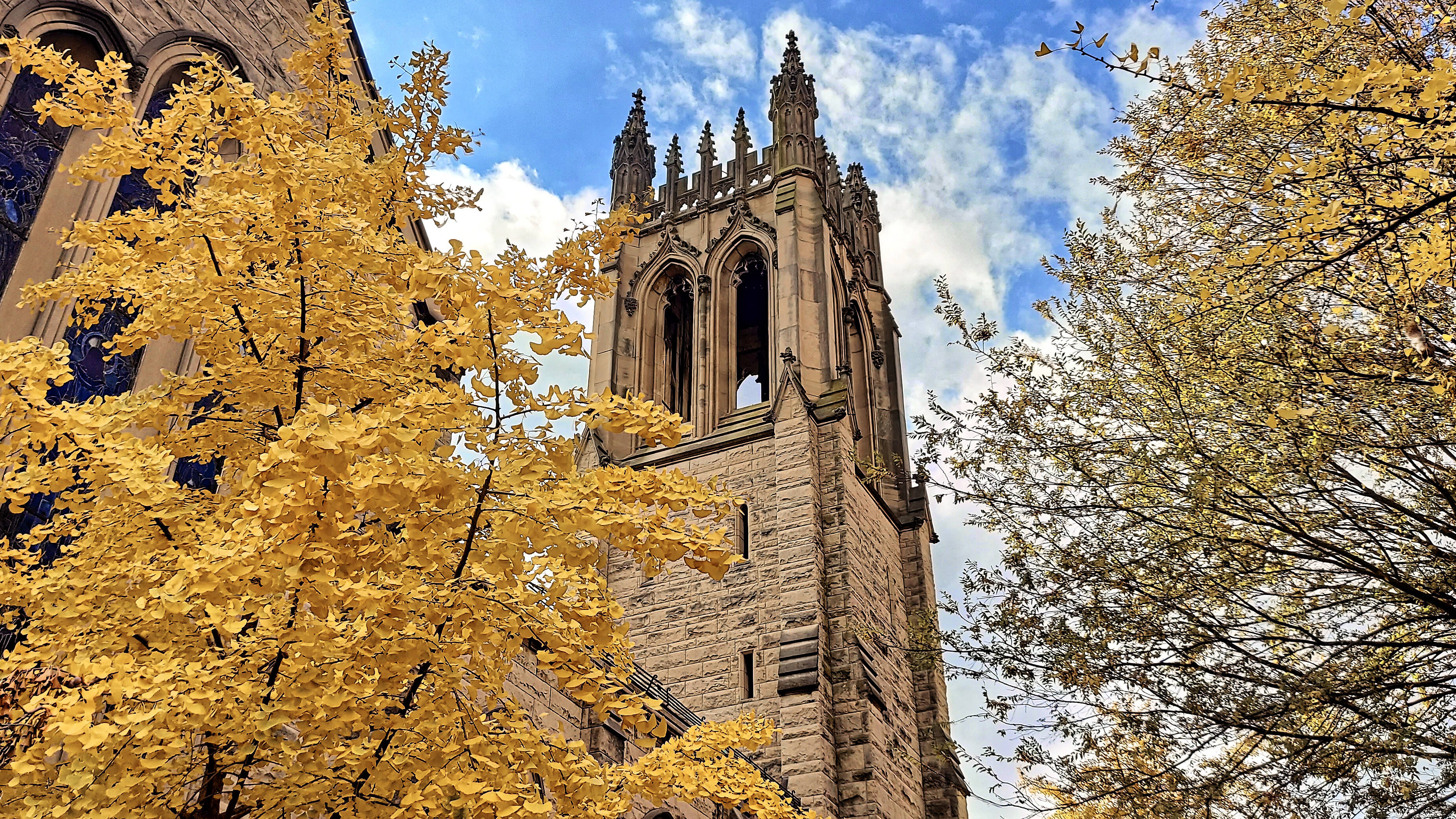 A chilly Monday afternoon at Church of the Holy City in Northwest Washington. (Rex Block/Flickr)