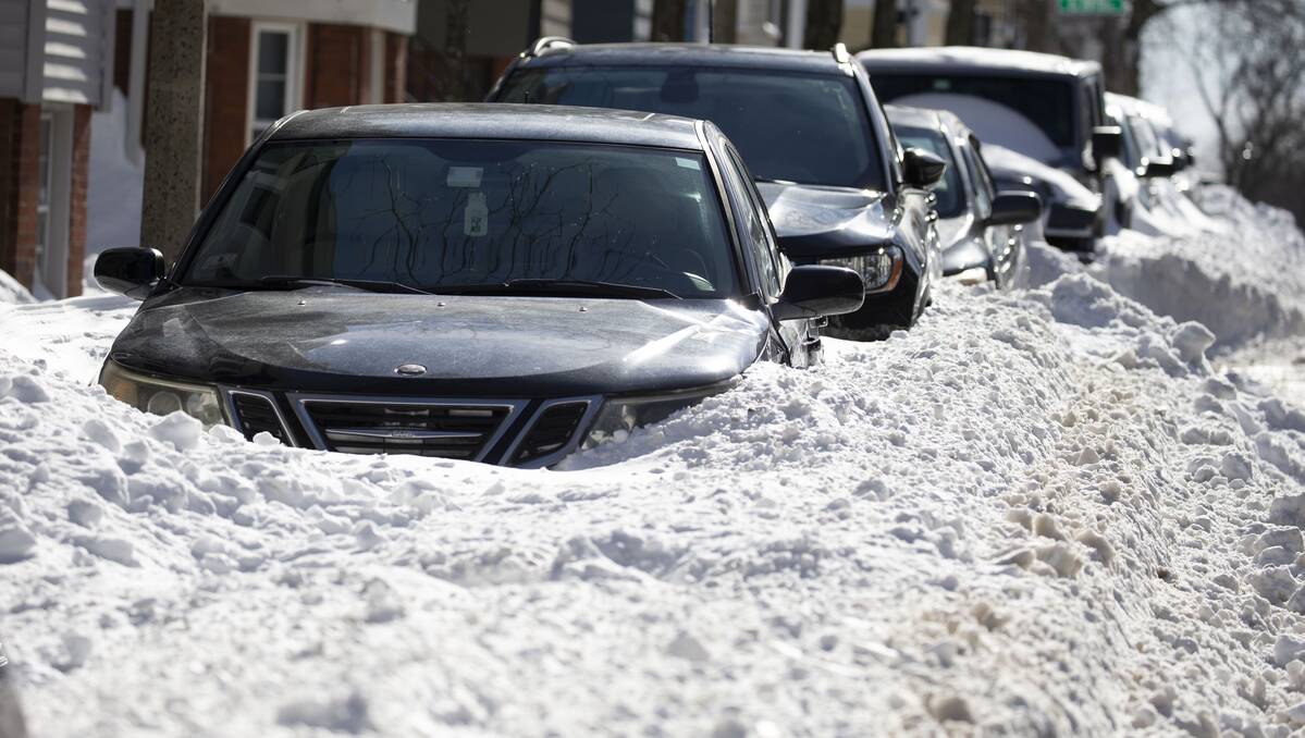 The street scene in Boston on Jan. 30. (CJ Gunther/EPA-EFE/Shutterstock)