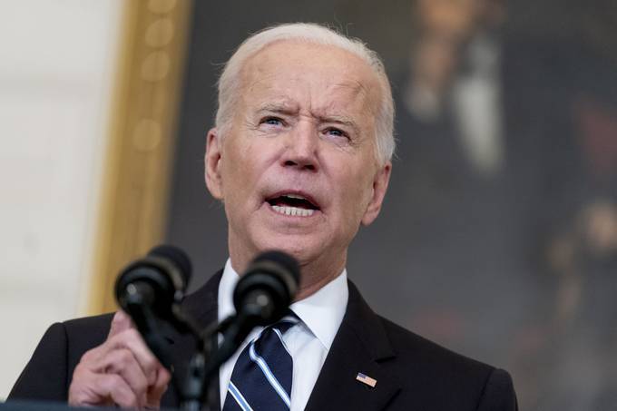 President Biden made it clear in a speech from the White House that he is losing patience with Americans who refuse to get vaccinated. (Andrew Harnik/AP)