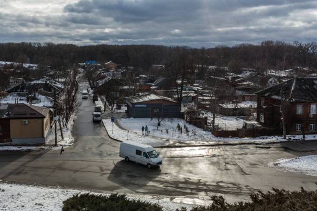 &nbsp;A view of Chernihiv as seen in Chernihiv, Ukraine, on Saturday. (Oksana Parafeniuk for The Washington Post)