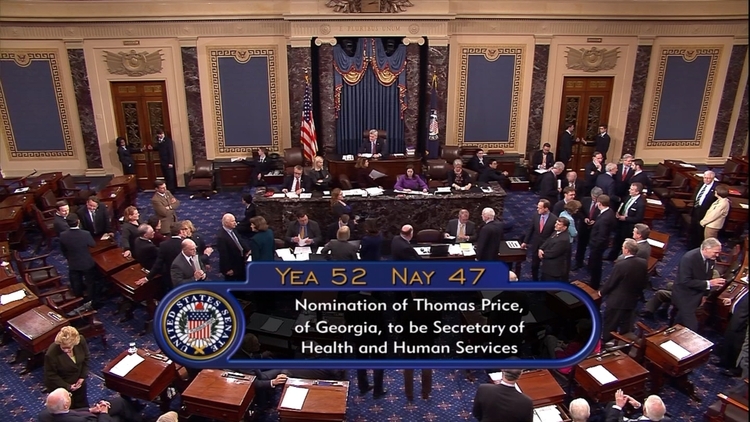 The Senate has a roll call vote in the 2 a.m. hour.</p>