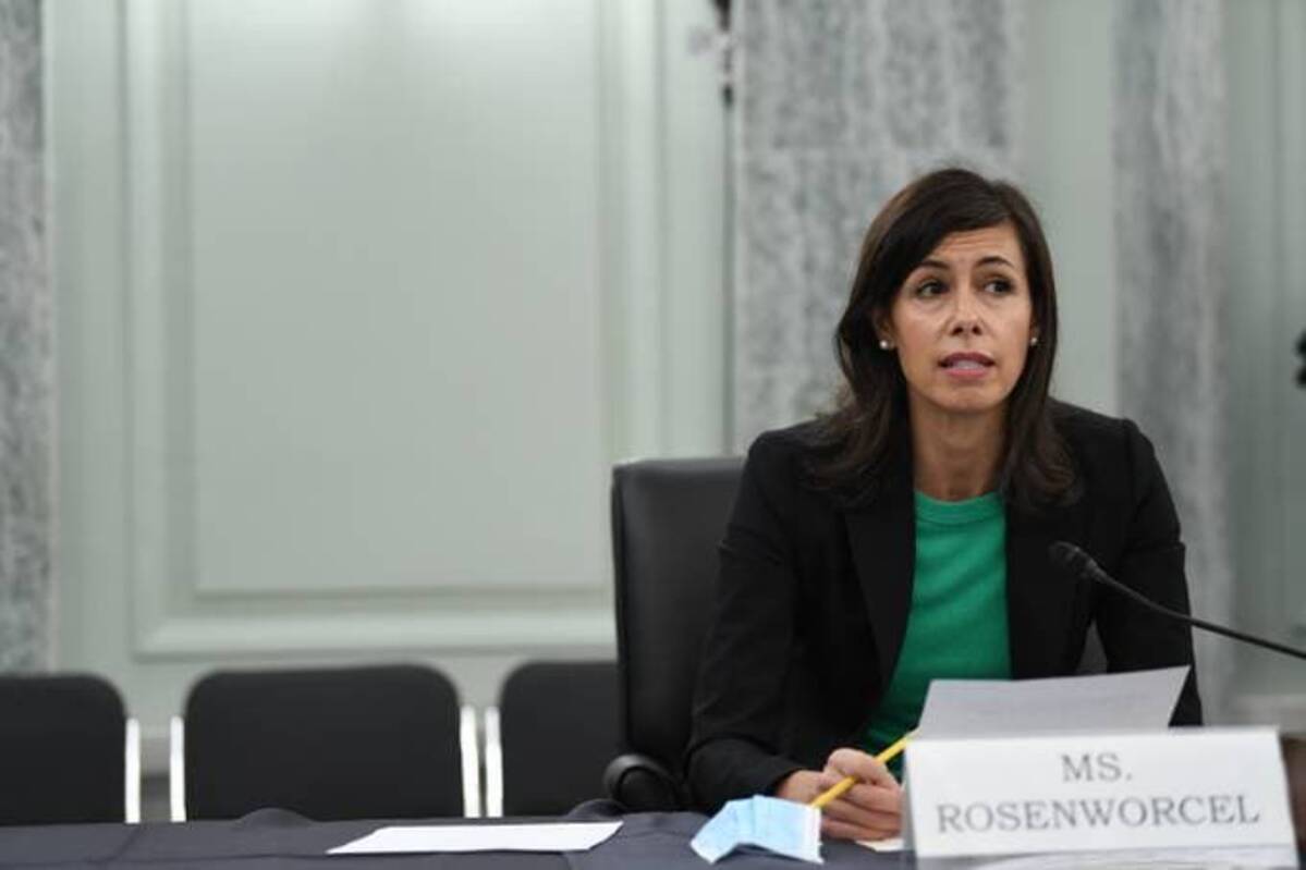 The rule, which FCC Chairwoman Jessica Rosenworcel praised, is set to take effect in November. (Jonathan Newton/The Washington Post/Pool)