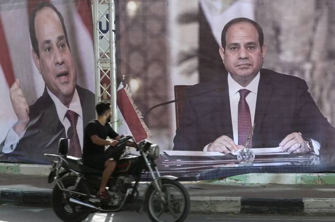 The company sold surveillance software to Egypt after a military coup that brought Abdel Fatah al-Sissi to power. (Adel Hana/AP)