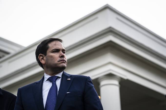 Sen. Marco Rubio (R-Fla.) urged the president to ban TikTok. (Jabin Botsford/The Washington Post)