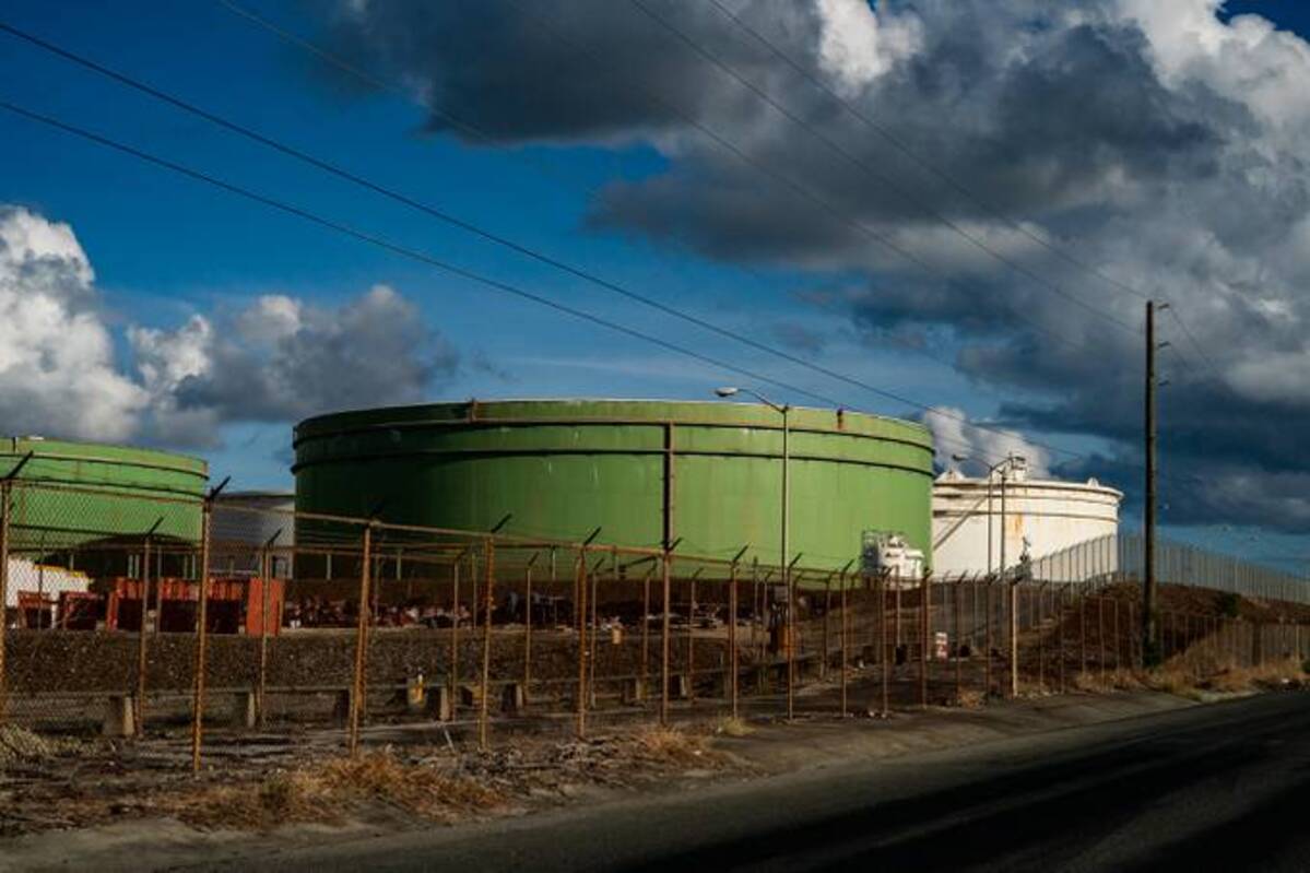 The Limetree Bay refinery on St. Croix, in the Virgin Islands. (Salwan Georges/The Washington Post)