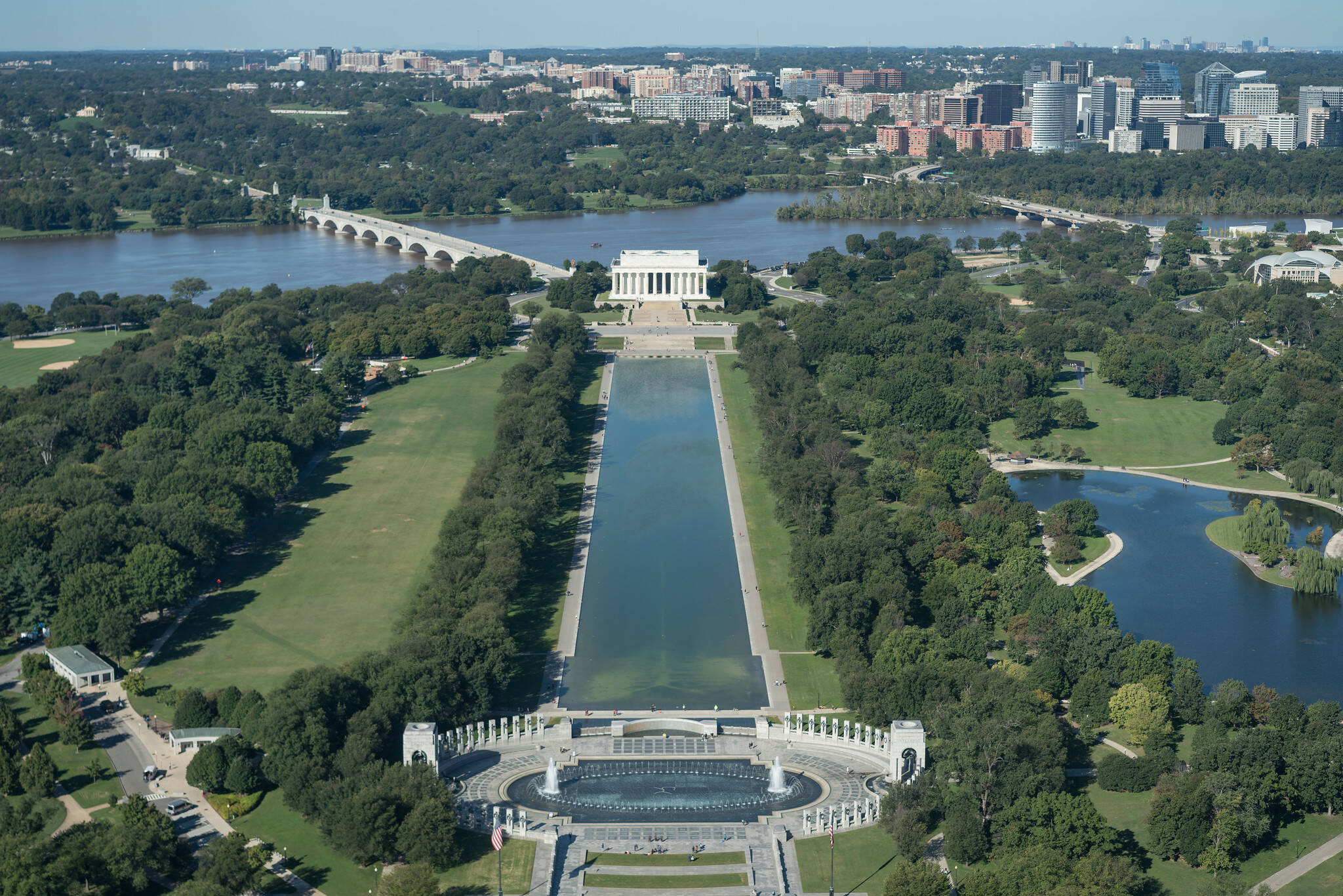 A beautiful clear day in Washington on Sunday. (Kevin Wolf/Flickr)