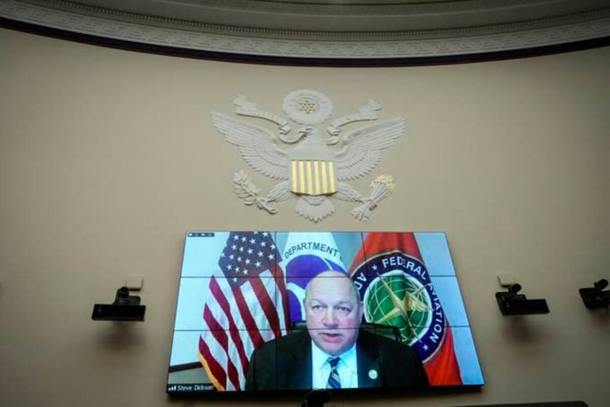 FAA Administrator Steve Dickson told a House committee that the 