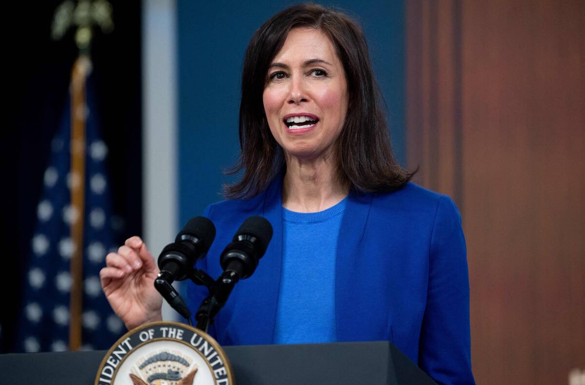 FCC Chairwoman Jessica Rosenworcel is pushing for tighter rules around programming sponsored by foreign government. (Saul Loeb/AFP/Getty Images)