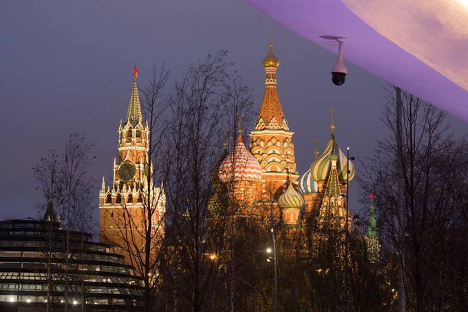 Moscow has more than 189,000 cameras with facial recognition capabilities. (Andrey Rudakov/Bloomberg News)