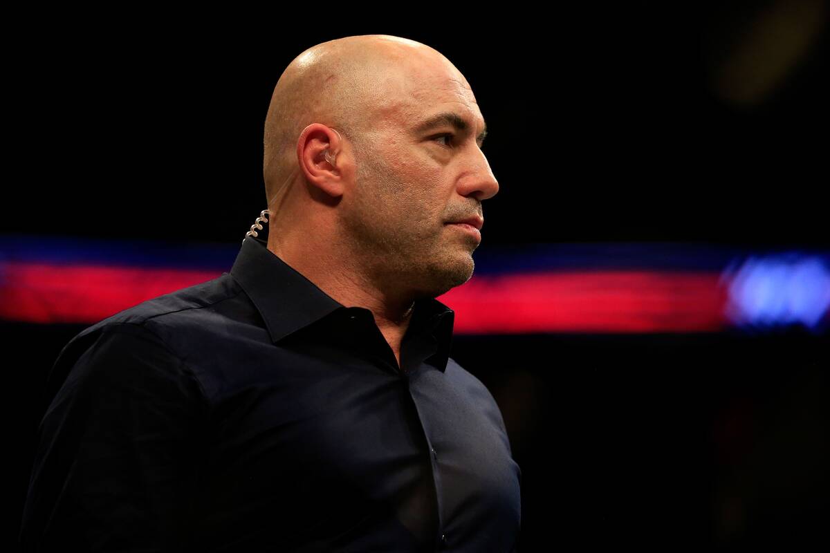 Spotify is facing mounting calls to drop podcast host Joe Rogan. (Alex Trautwig/Getty Images)