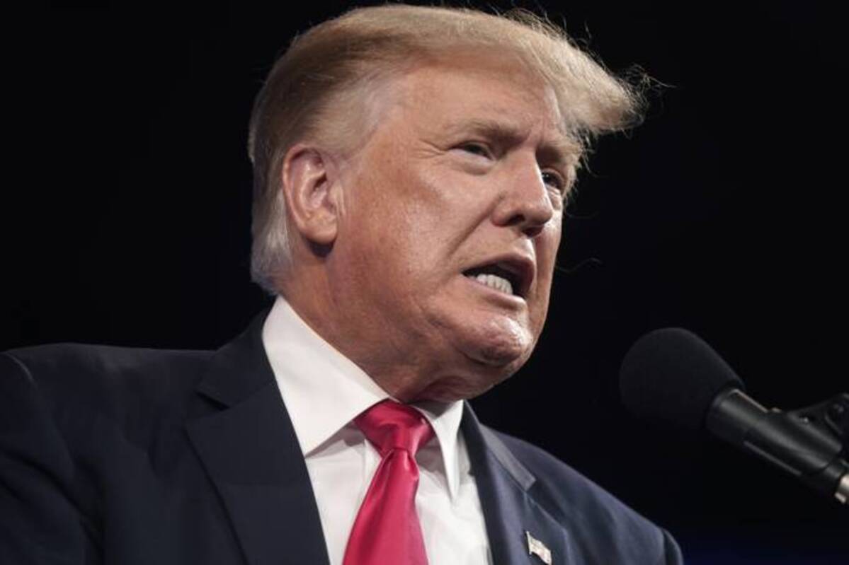The Biden White House may release information about former President Donald Trump. (AP Photo/LM Otero, File)