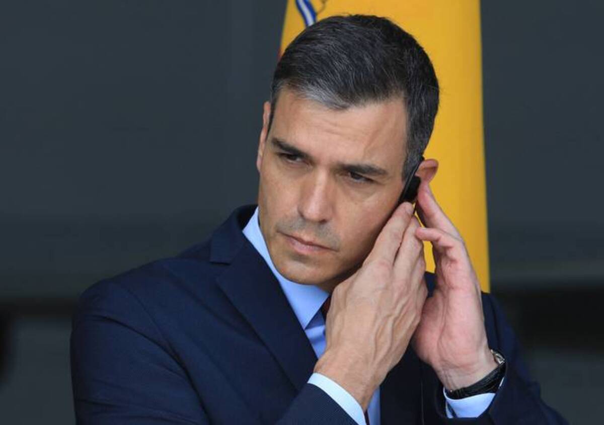 Spain said Prime Minister Pedro Sánchez was hacked just weeks after researchers said dozens of Catalan officials, journalists and activists were also targeted with NSO spyware. (Petras Malukas/Pool/AFP/Getty Images)