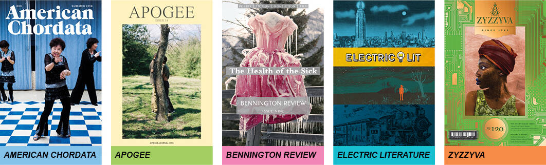 The 2022 Whiting Literary Magazine Prize winners (Courtesy of the Whiting Foundation)