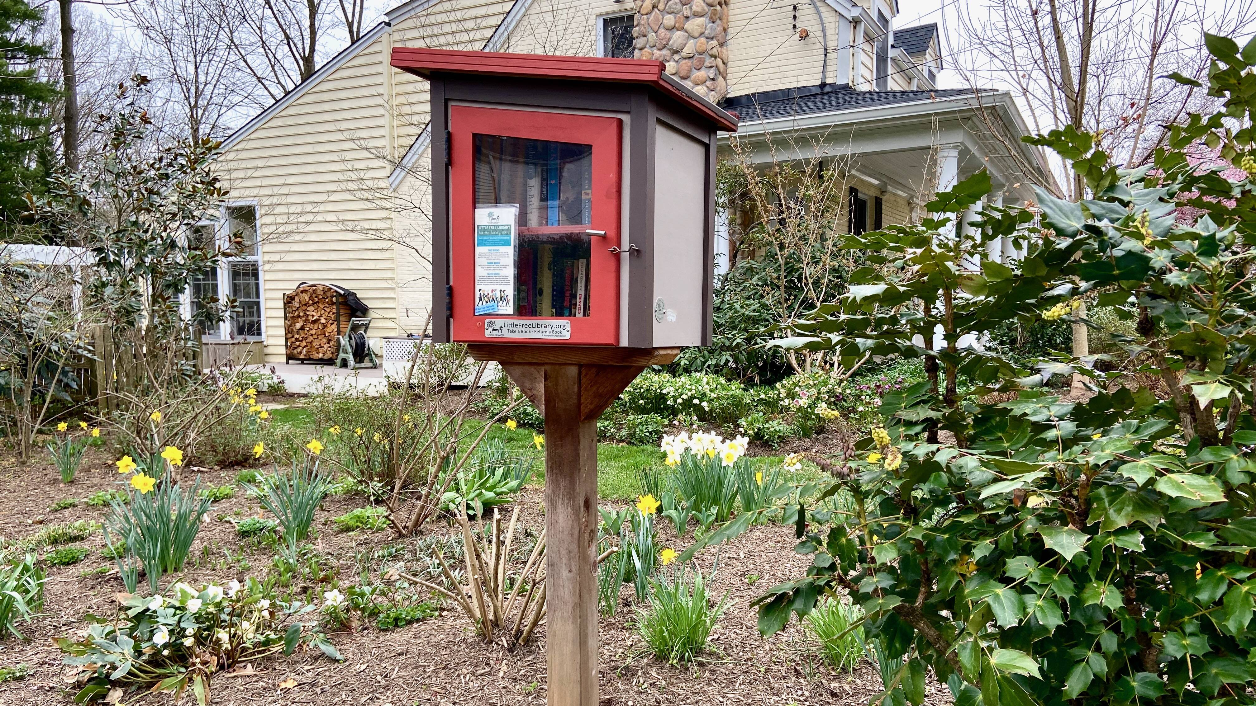 One of several Little Free Libraries that I've found in Bethesda, Md. (Ron Charles/The Washington Post)