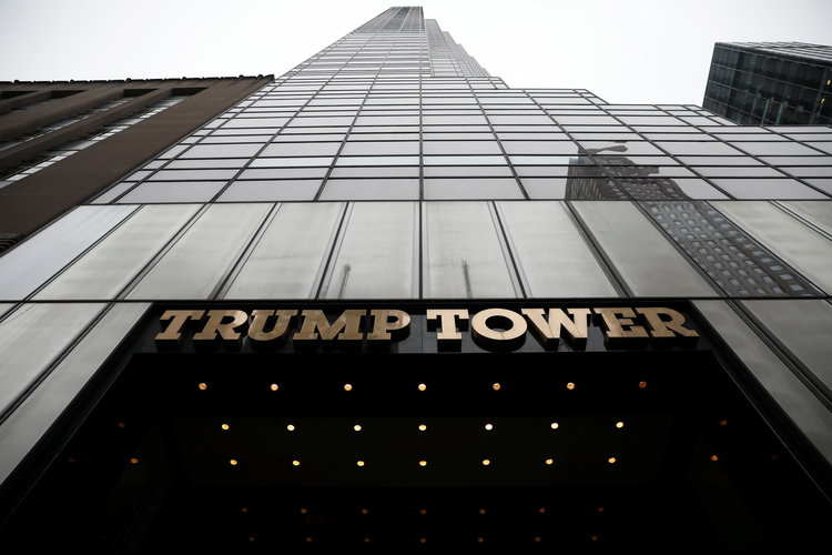 Trump Tower&nbsp;(Mike Segar/Reuters)</p>  
