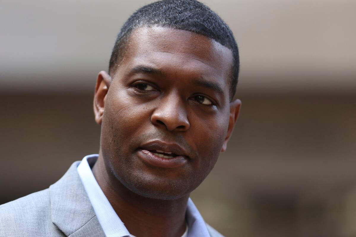 Environmental Protection Agency Administrator Michael Regan in Hawaii on Feb. 24. (Caleb Jones/AP)