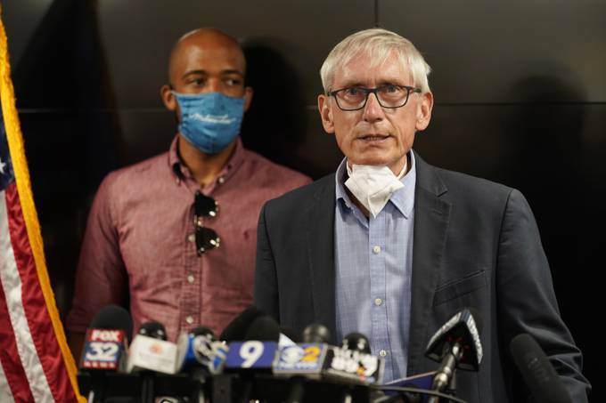 Wisconsin Gov. Tony Evers opposes partisan election reviews targeting Milwaukee and Brown counties. (Morry Gash/AP)
