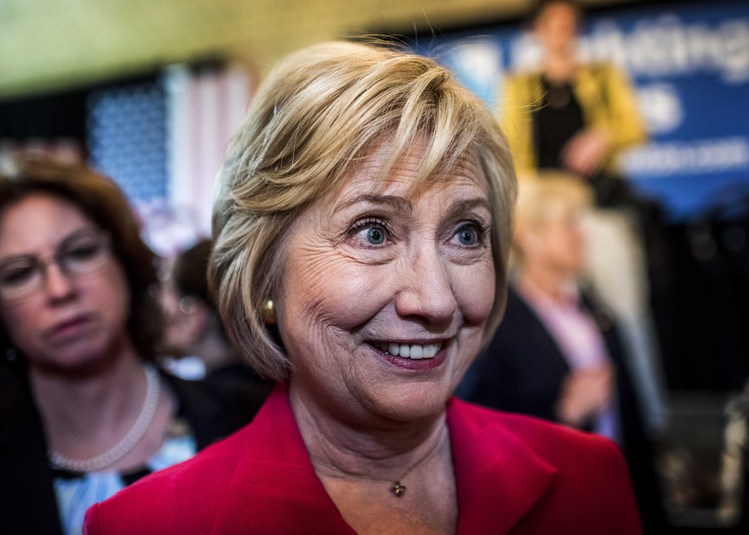 Hillary on Monday in Kentucky&nbsp;(Photo by Melina Mara/The Washington Post)</p>  